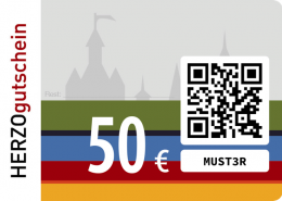 HERZOgutschein 50 Euro HERZOgutschein über 50 Euro
